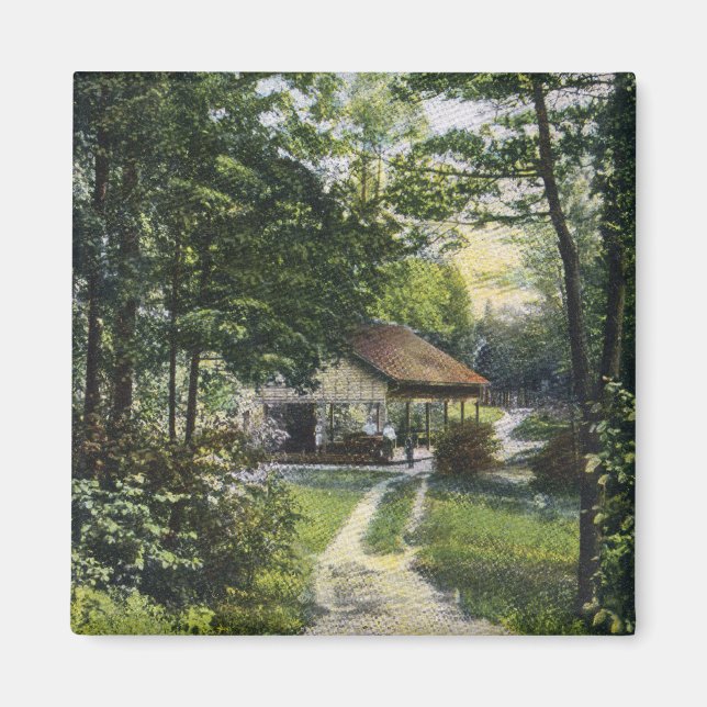 Imán Vista de Fiddlers Green (Frente)