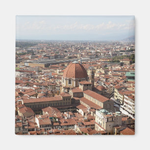 Imán Vista de Florencia, Italia desde arriba del