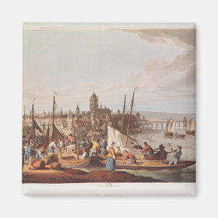Imán Vista de Francfort, 1814