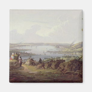 Imán Vista de Greenock, Escocia