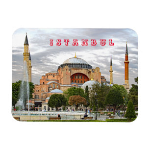 Imán Vista de Hagia Sophia. (Museo de Hagia Sophia).