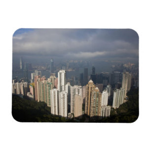 Imán Vista de Hong Kong desde el pico