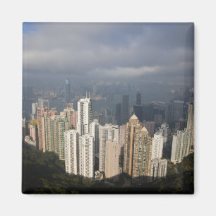 Imán Vista de Hong Kong desde el pico