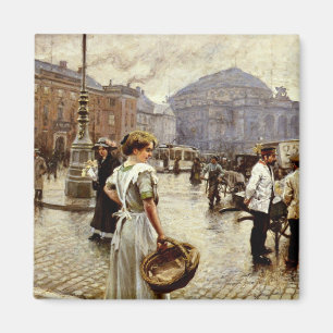 Imán Vista de Kongens Nytorv, Copenhague