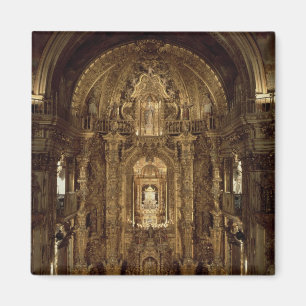 Imán Vista de la capilla y el Altar