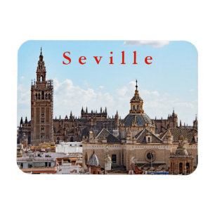 Imán Vista de la Catedral de Sevilla.