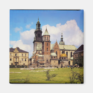 Imán Vista de la Catedral de Wawel