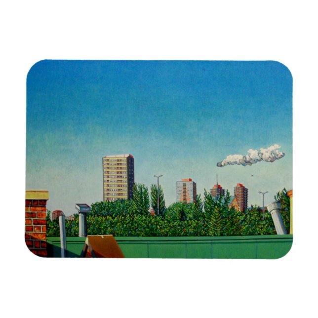 Imán Vista de la ciudad de Canning (Horizontal)