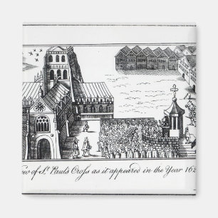 Imán Vista de la cruz de San Pablo