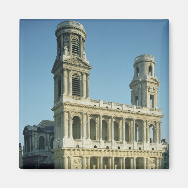 Imán Vista de la fachada de la Iglesia de (Frente)