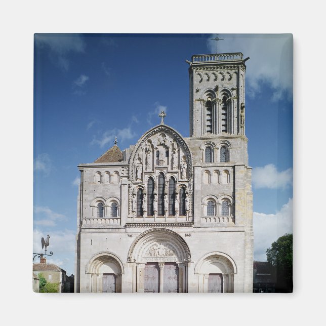 Imán Vista de la fachada oeste (Frente)