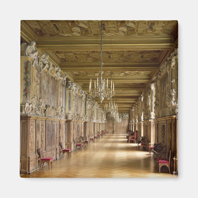 Imán Vista de la Galerie Francois I, 1528-40 (Frente)