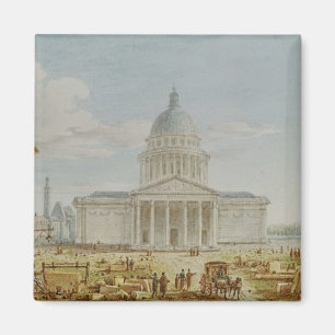 Imán Vista de la iglesia de San Genevieve, la