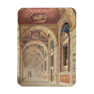 Imán Vista de la logia de la segunda planta en el