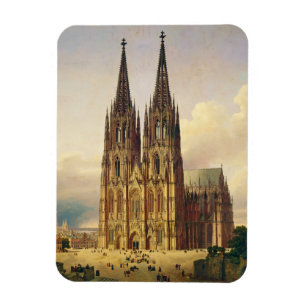 Imán Vista de la majestad gótica de la Catedral de Colo