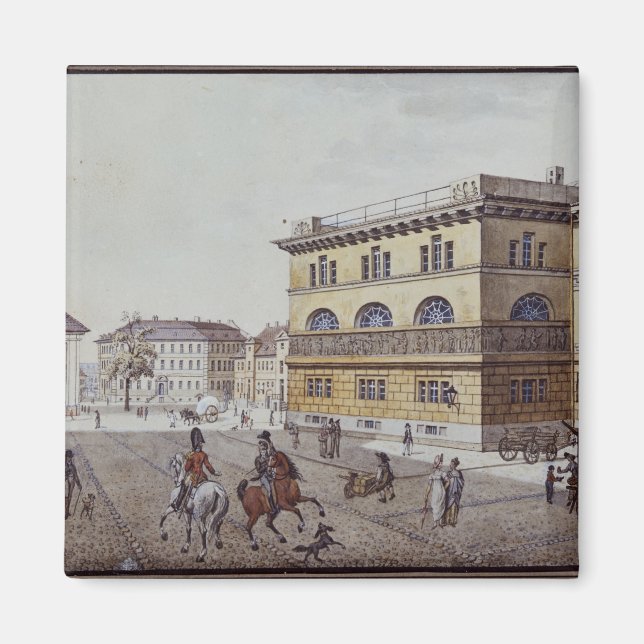 Imán Vista de la menta, Berlín (Frente)