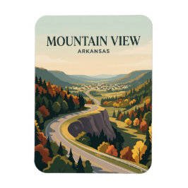 Imán Vista de la Montaña EE. UU.