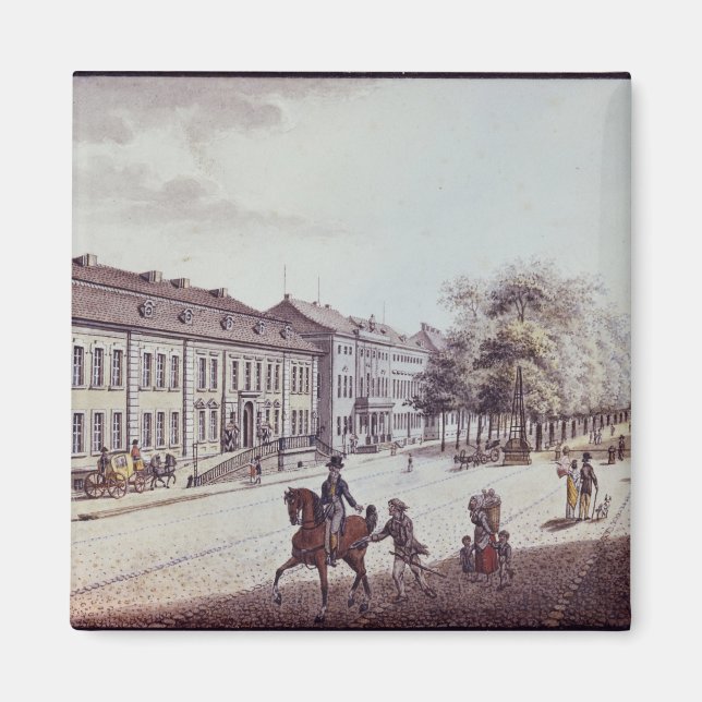 Imán Vista de la Ópera, Berlín (Frente)