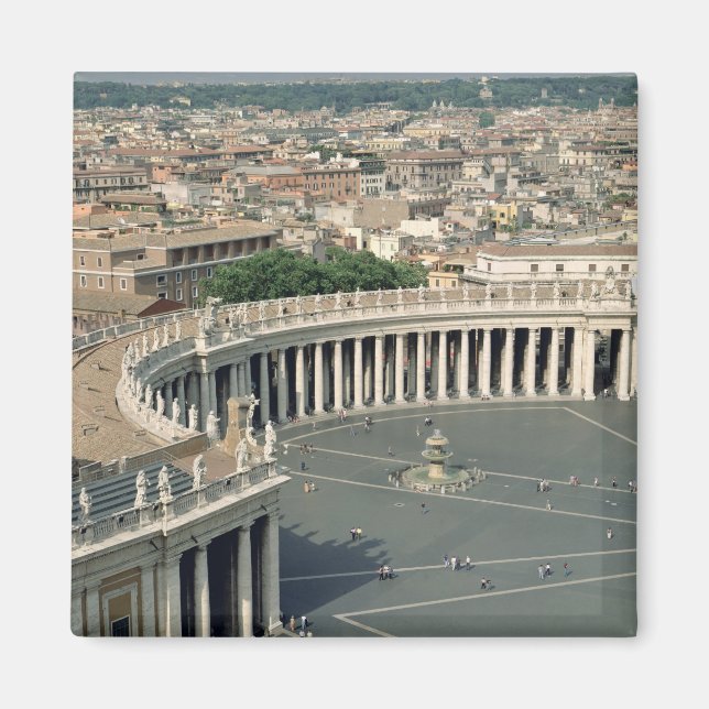 Imán Vista de la plaza (Frente)