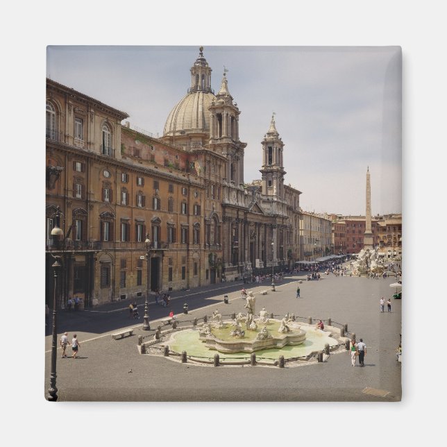 Imán Vista de la plaza (Frente)