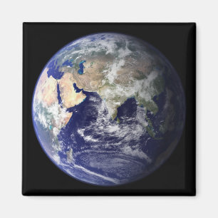 Imán Vista de la tierra del espacio