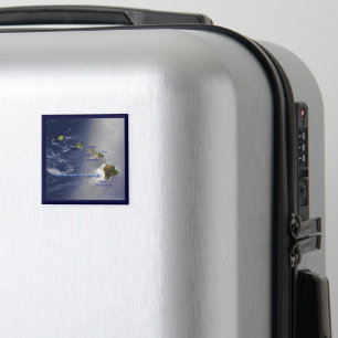 Imán Vista de las Islas Hawái