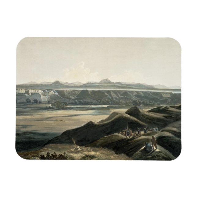 Imán Vista de las Montañas Rocosas, placa 44 del Volume (Horizontal)