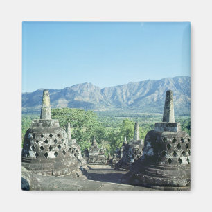 Imán Vista de las tres terrazas circulares