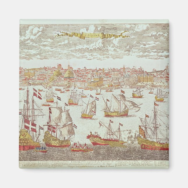 Imán Vista de Lisboa (Frente)