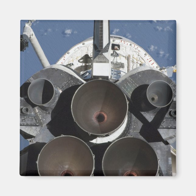 Imán Vista de los tres motores principales (Frente)