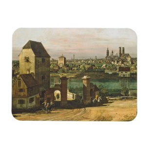 Imán Vista de Munich, C. 1761 (aceite en lona)