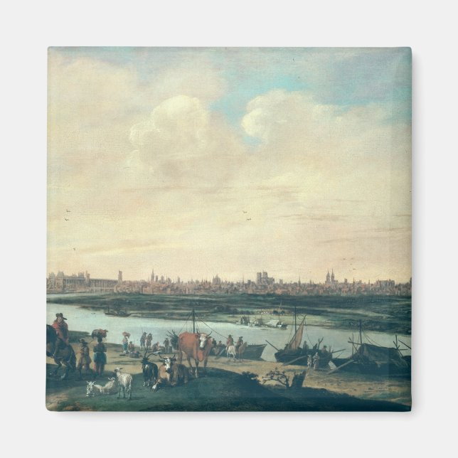 Imán Vista de París (Frente)