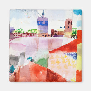 Imán Vista de Paul Klee de Hammamet