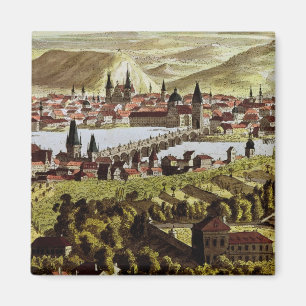 Imán Vista de Praga