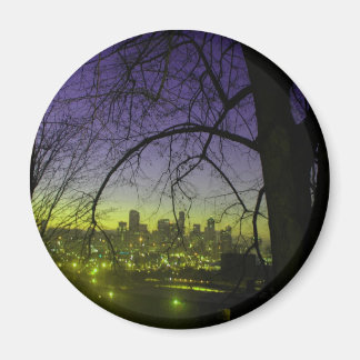 Imán Vista de Seattle al amanecer