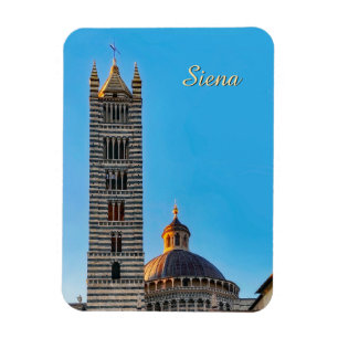 Imán Vista de Siena, viajar Italia