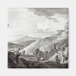 Imán Vista de Tarquinia y de Corneto