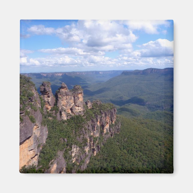 Imán vista de tres hermanas (Frente)