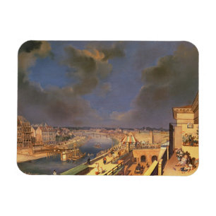 Imán Vista de Viena, 1819 (aceite en lona)