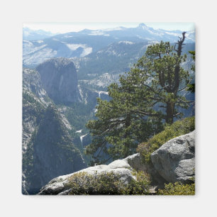 Imán Vista de Yosemite Mountain en el Parque Nacional Y