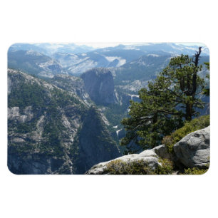 Imán Vista de Yosemite Mountain en el Parque Nacional Y