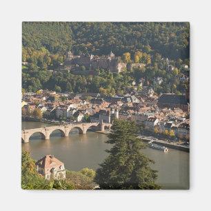 Imán Vista del Alte Brucke o Puente Viejo