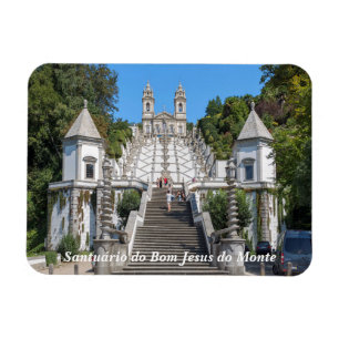 Imán Vista del Bom Jesus do Monte.