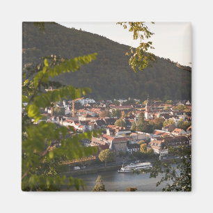 Imán Vista del casco antiguo de Heidelberg