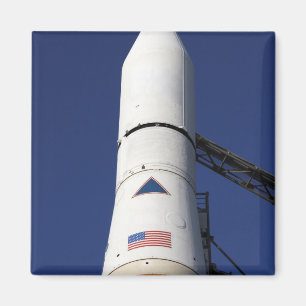 Imán Vista del cono nasal del cohete Delta IV