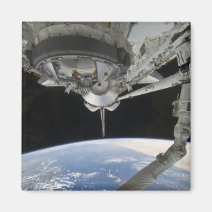 Imán Vista del descubrimiento del transbordador