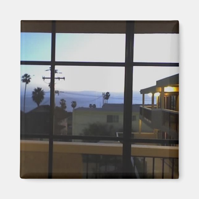 Imán Vista del hotel Laguna (Frente)