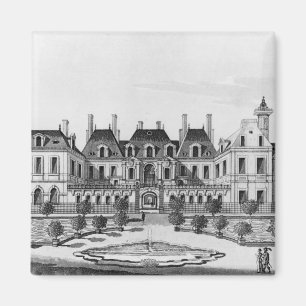 Imán Vista del Hotel Soissons en París