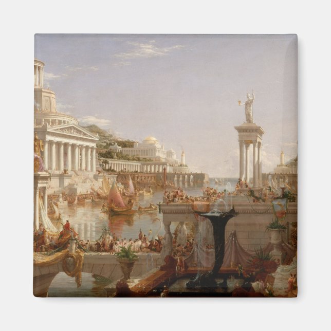 Imán Vista del Imperio Romano (Consumo del Imperio) (Frente)