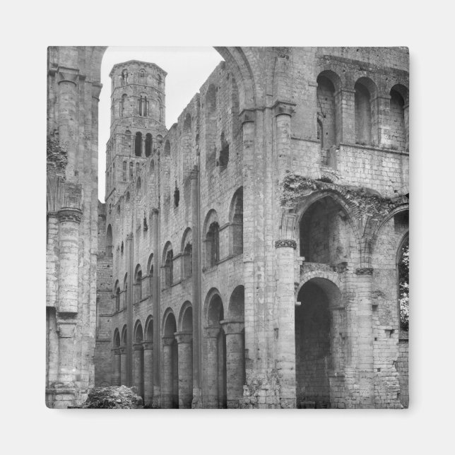 Imán Vista del interior de la iglesia, c.1040-67 (Frente)